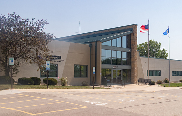 Exterior of Monroe Campus